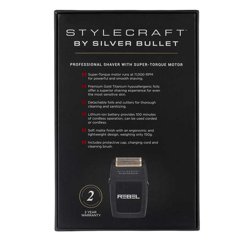 StyleCraft Rebel Shaver